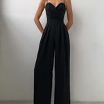 Jumpsuit | Elegant Wide-Leg Evening Wear with Sophisticated Neckline 0