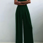 Jumpsuit | Elegant Wide-Leg Evening Wear with Sophisticated Neckline 1