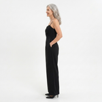 Jumpsuit | Elegant Wide-Leg Evening Wear with Sophisticated Neckline 7