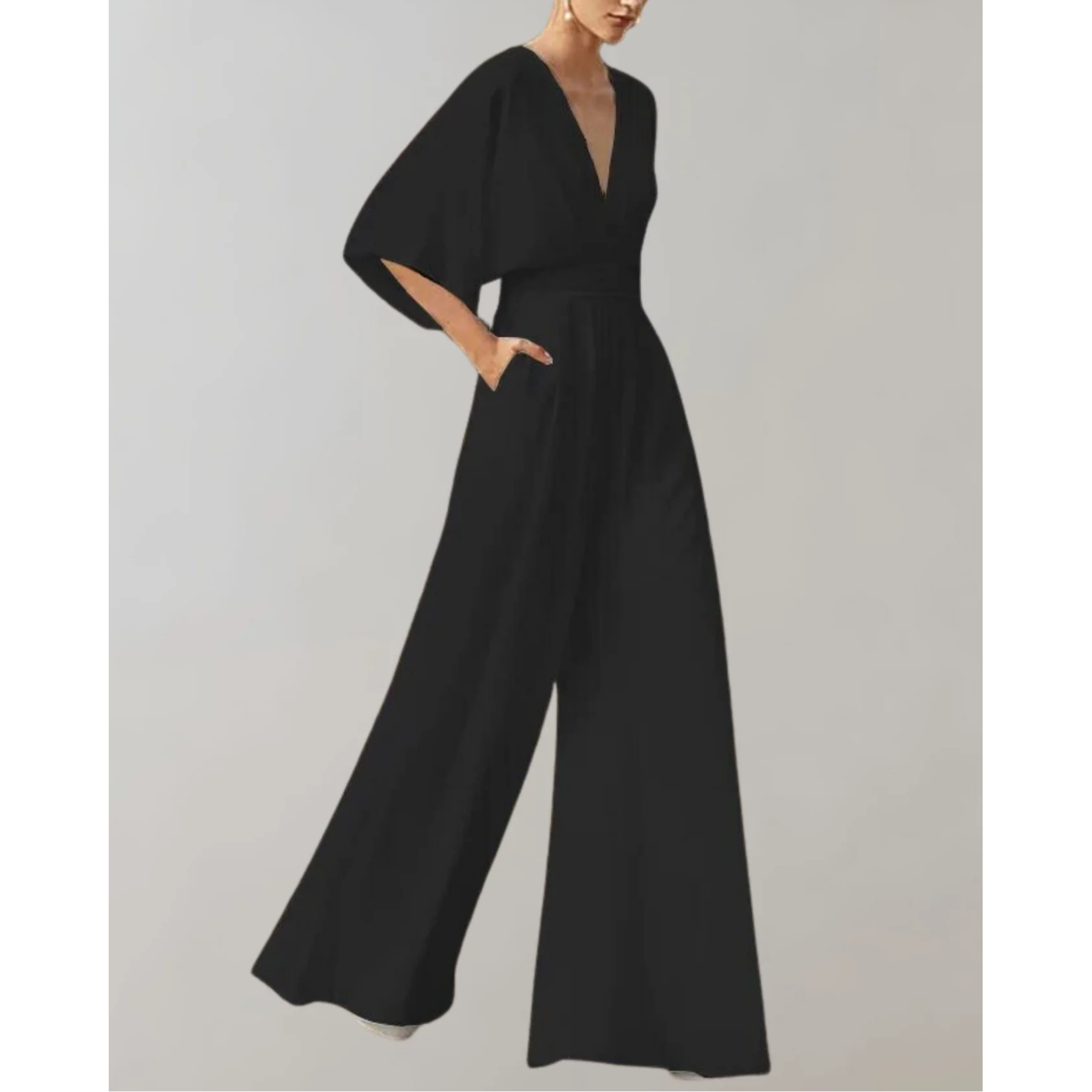 Jumpsuit | Elegant Wide Leg Design | Comfortable Everyday Outfit 3