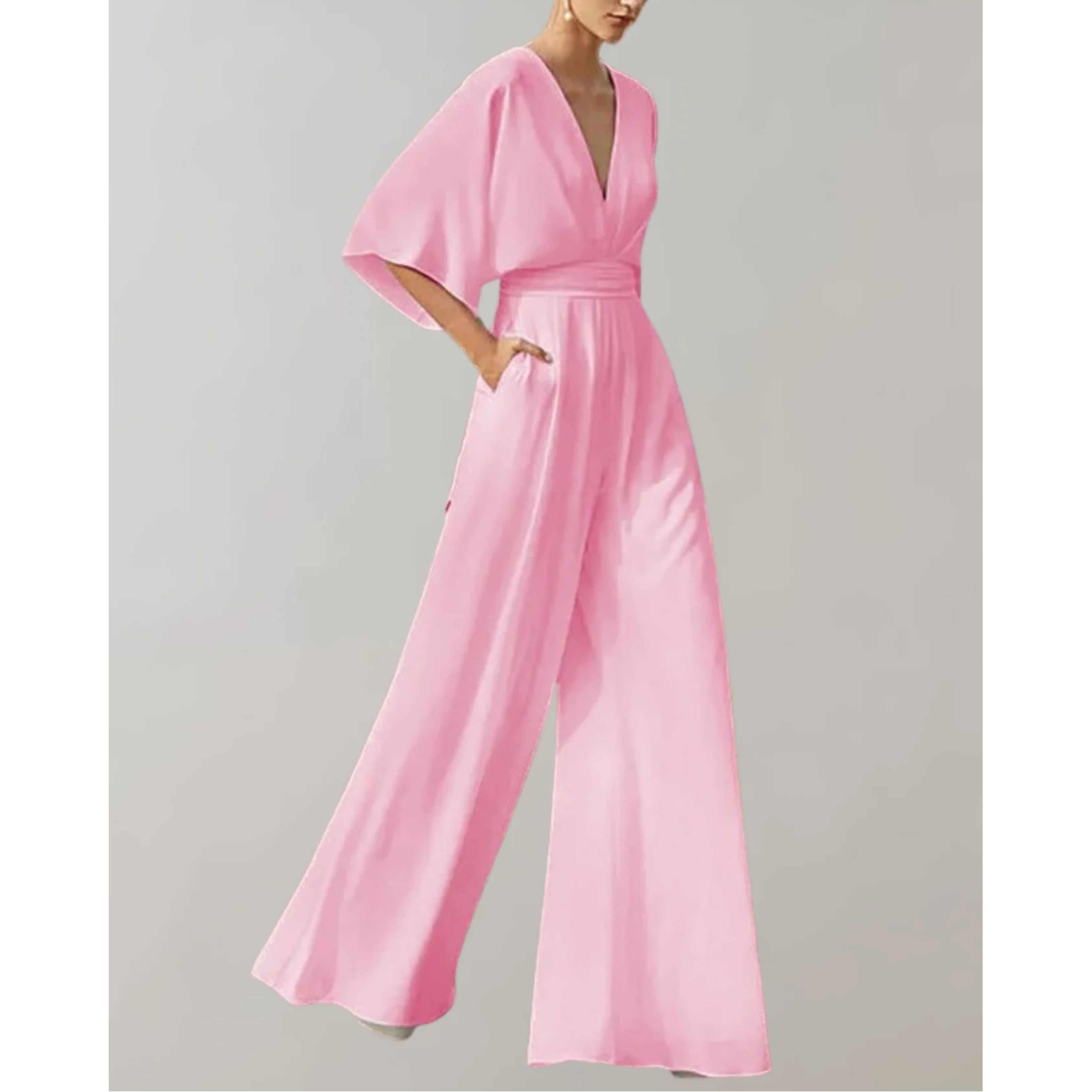 Jumpsuit | Elegant Wide Leg Design | Comfortable Everyday Outfit 5