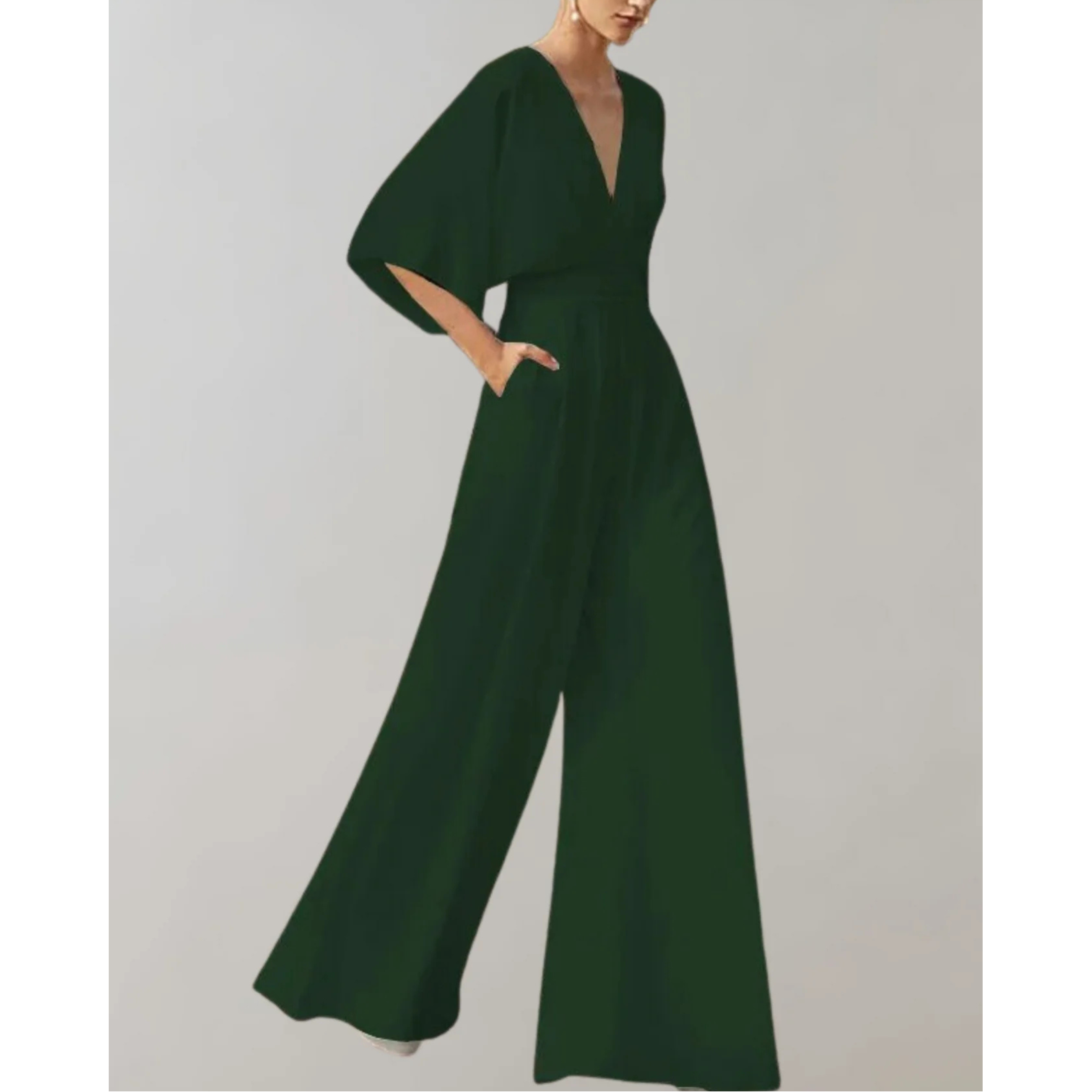 Jumpsuit | Elegant Wide Leg Design | Comfortable Everyday Outfit 6