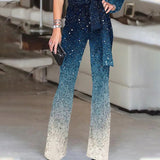 Jumpsuit | One-Shoulder Wide Leg Retro 70s Stylish 3