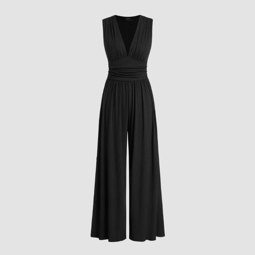 Jumpsuit | Wide Leg Sleeveless Elegant Design 1