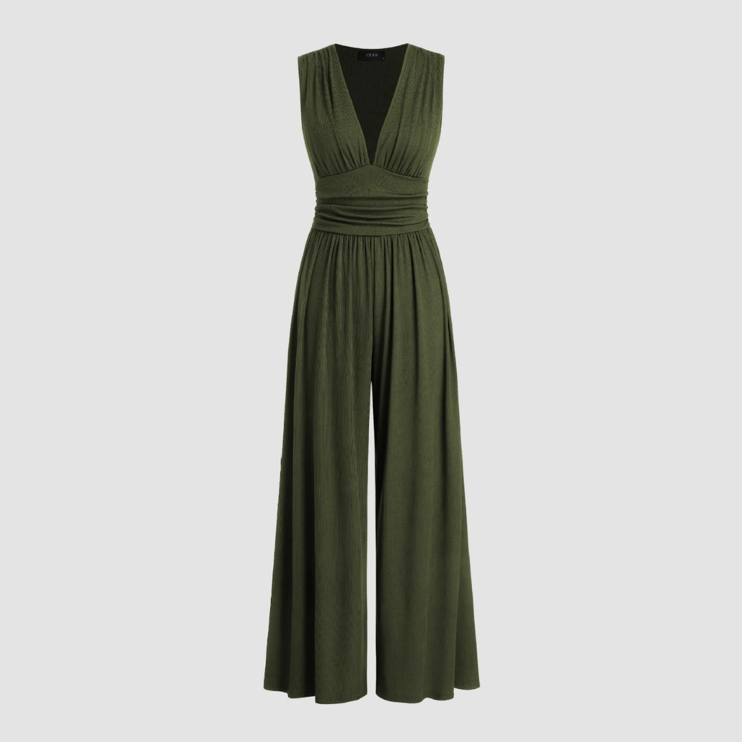 Jumpsuit | Wide Leg Sleeveless Elegant Design 2