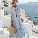 Kaftan Dress | Loose Summer Maxi Dress Elegant Simple 3