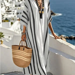 Kaftan Dress | Loose Summer Maxi Dress Elegant Simple 4