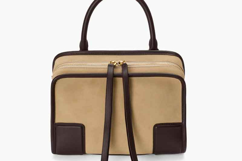 Women's Soft Calfskin Boxy Top Handle Bag | Structured City Top Handle Bag