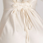 Long Sleeve Maxi Dress - White detail