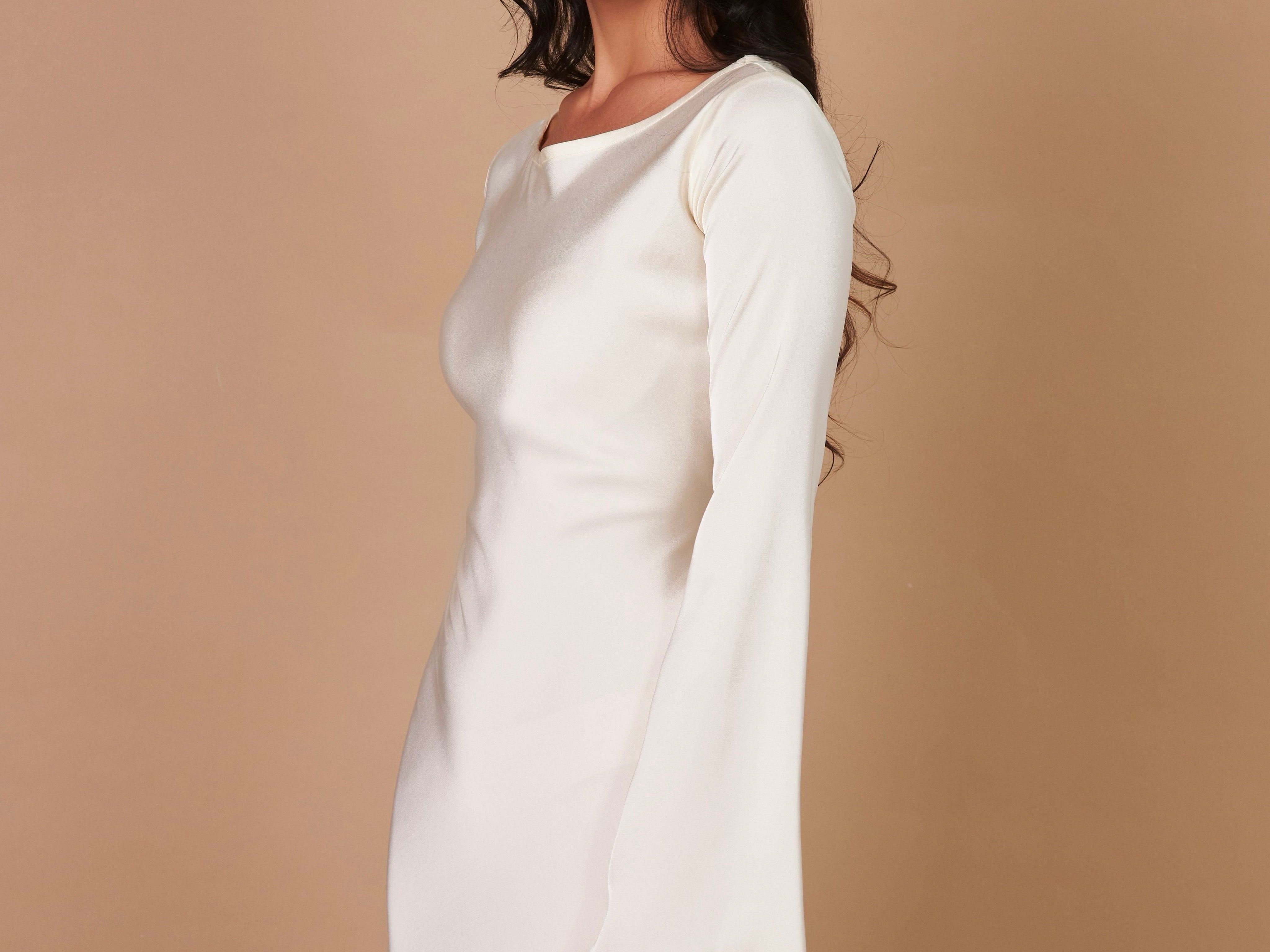 Long Sleeve Maxi Dress full length