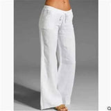 Linen Pants | Relaxed Fit Lightweight Summer Trousers 0