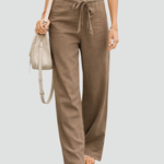 Linen Pants | Wide Leg Summer Trousers Comfortable Elegant 1