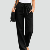 Linen Pants | Wide Leg Summer Trousers Comfortable Elegant 2