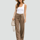 Linen Pants | Wide Leg Summer Trousers Comfortable Elegant 5