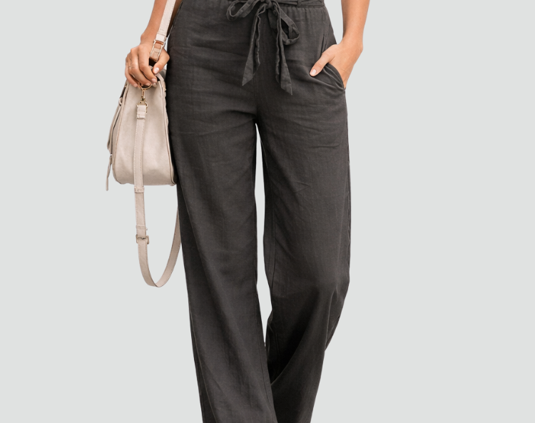 Linen Pants | Wide Leg Summer Trousers Comfortable Elegant 6