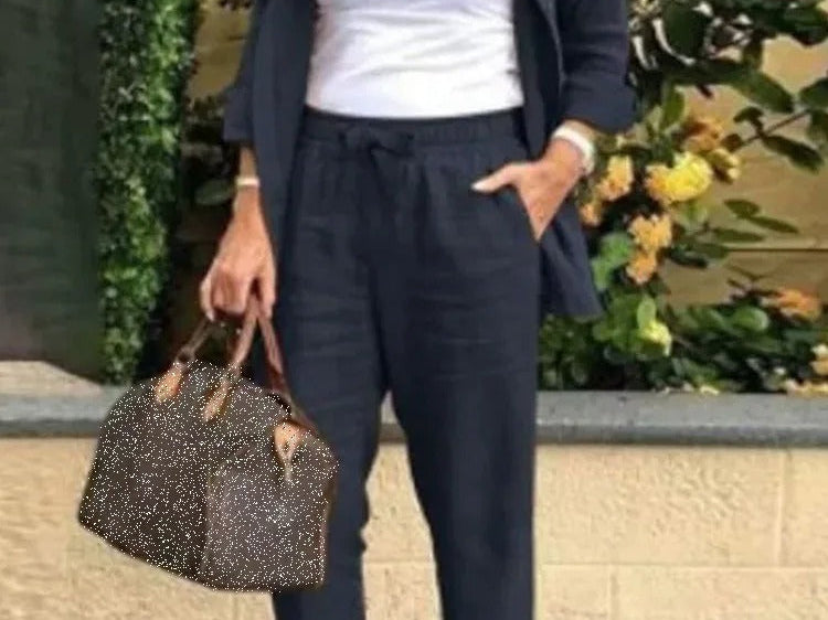 Linen Set | Elegant Casual Outfit | Comfortable Versatile Design 5