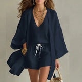 Linen Three Piece Set | Effortless Chic Summer Ensemble | Flattering Relaxed Fit 4