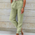 Linen Trousers | Airy Summer Pants with Loose Fit 3