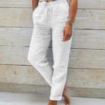 Linen Trousers | Airy Summer Pants with Loose Fit 7