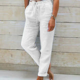 Linen Trousers | Airy Summer Pants with Loose Fit 7