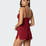 Lounge Set | Lace Trim Cami and Shorts | Elegant and Comfortable 6