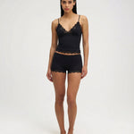 Loungewear Set | Elegant Lace Cami and Shorts | Soft and Comfortable Matching Lounge Set 2