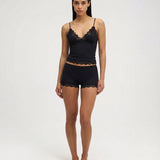 Loungewear Set | Elegant Lace Cami and Shorts | Soft and Comfortable Matching Lounge Set 2