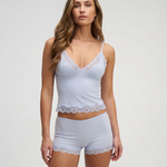 Loungewear Set | Elegant Lace Cami and Shorts | Soft and Comfortable Matching Lounge Set 3