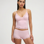 Loungewear Set | Elegant Lace Cami and Shorts | Soft and Comfortable Matching Lounge Set 4