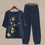 Loungewear | Printed Two Piece Set | Relaxed Summer Comfort 0