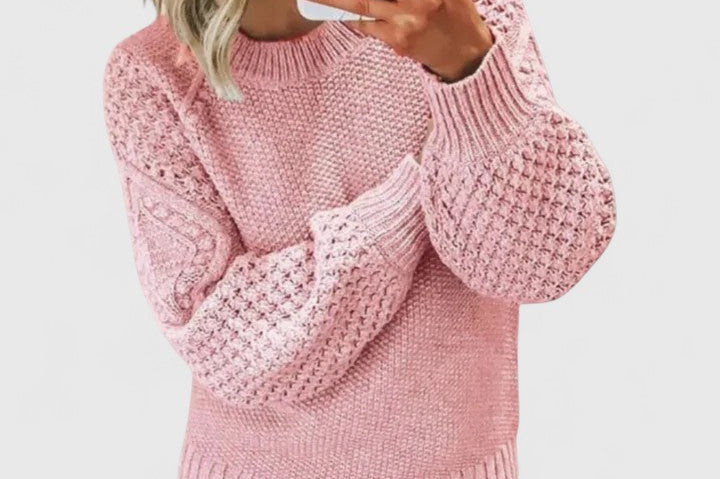 Women's Soft-Knit Sweater | Refined Flattering Pullover