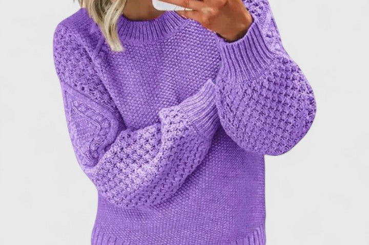 Women's Soft-Knit Sweater | Refined Flattering Pullover