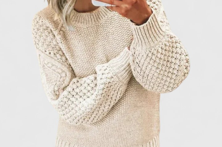 Women's Soft-Knit Sweater | Refined Flattering Pullover