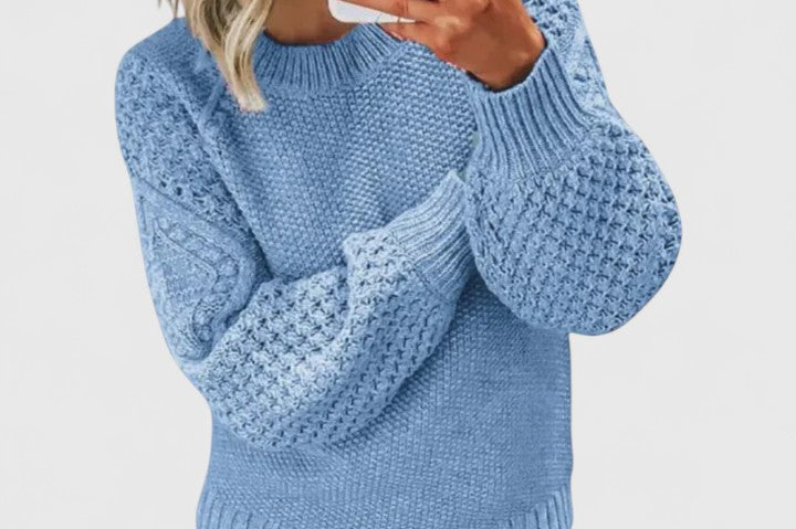 Women's Soft-Knit Sweater | Refined Flattering Pullover