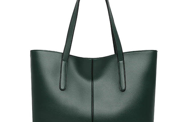 Women's Leather Shoulder Bag | Luxury Adjustable Strap Bag