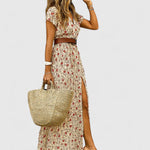 Maxi Dress | Artistic Boho Style Long Summer Dress | Effortlessly Elegant Comfortable Fit 0