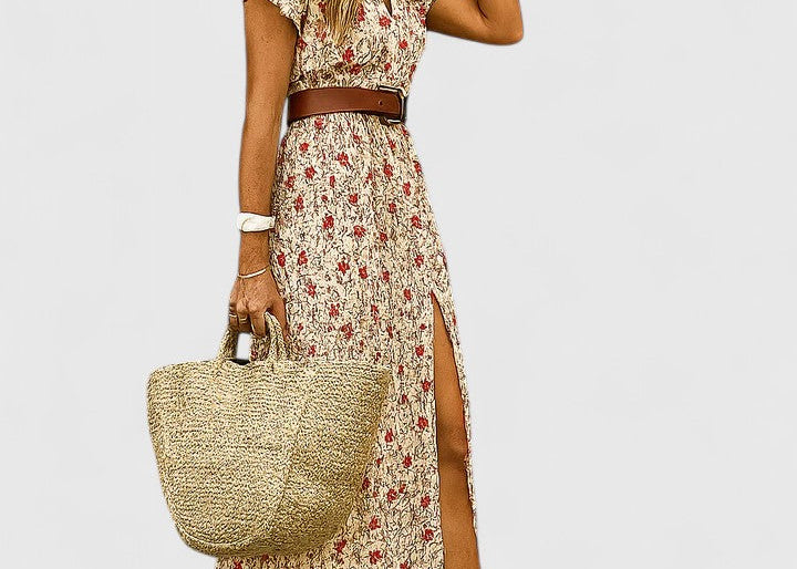 Maxi Dress | Artistic Boho Style Long Summer Dress | Effortlessly Elegant Comfortable Fit 0