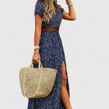 Maxi Dress | Artistic Boho Style Long Summer Dress | Effortlessly Elegant Comfortable Fit 1