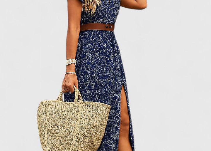 Maxi Dress | Artistic Boho Style Long Summer Dress | Effortlessly Elegant Comfortable Fit 1