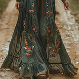 Maxi Dress | Boho Long Sleeve Maxi Dress | Elegant and Comfortable 2