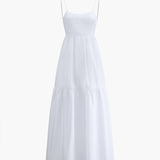 Maxi Dress | Elegant Backless Summer Gown 4