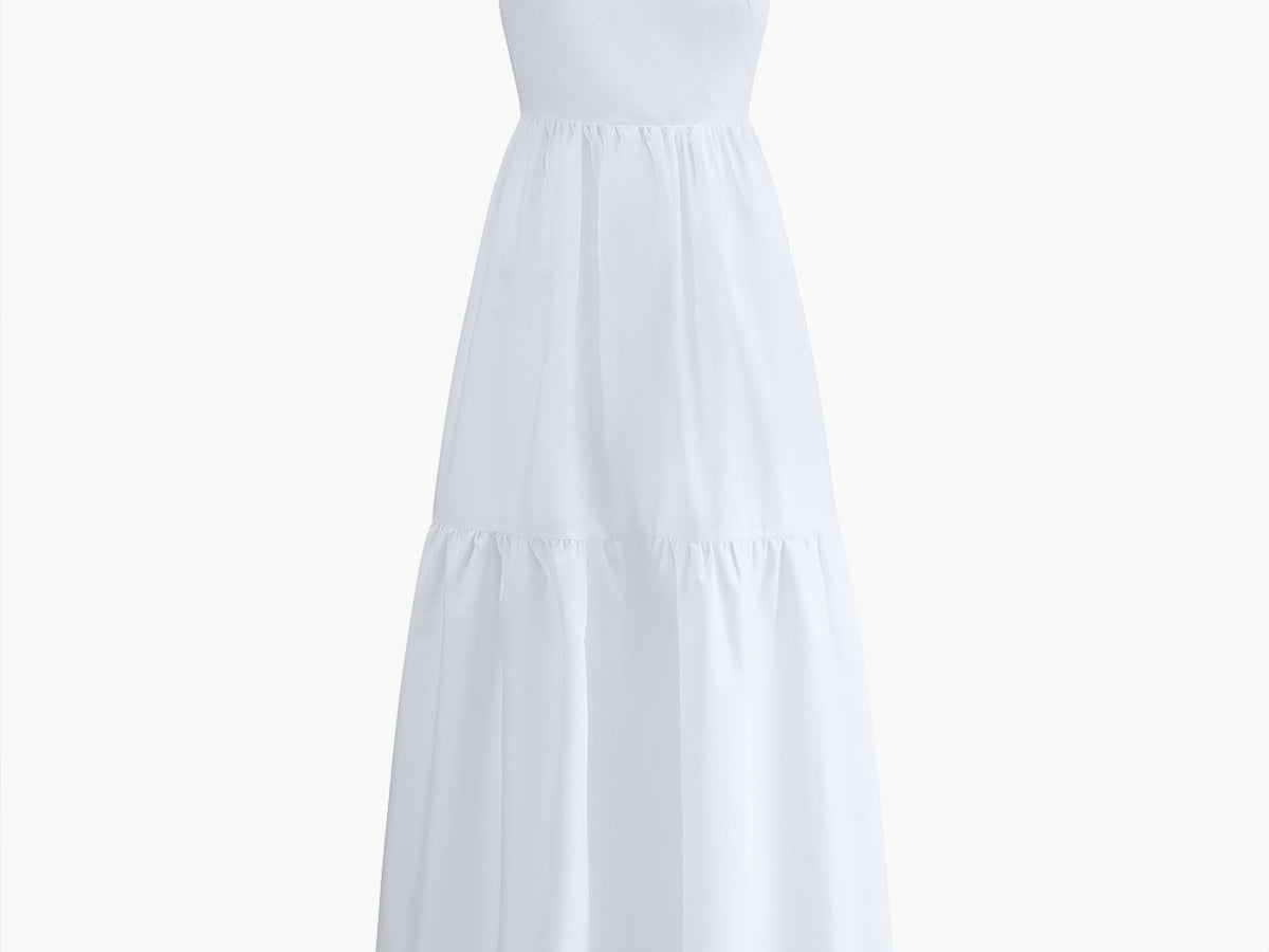 Maxi Dress | Elegant Backless Summer Gown 4