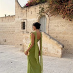 Maxi Dress | Elegant Flowing Wedding Guest Gown | Chic Formal Design 2
