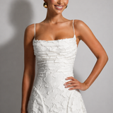 Maxi Dress | Elegant Lace Evening Gown | Flattering Strappy Design 5