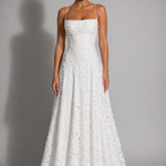 Maxi Dress | Elegant Lace Evening Gown | Flattering Strappy Design 8
