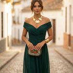 Maxi Dress | Elegant Long Maxi Dress with Sleeves | Flattering Romantic Silhouette 10