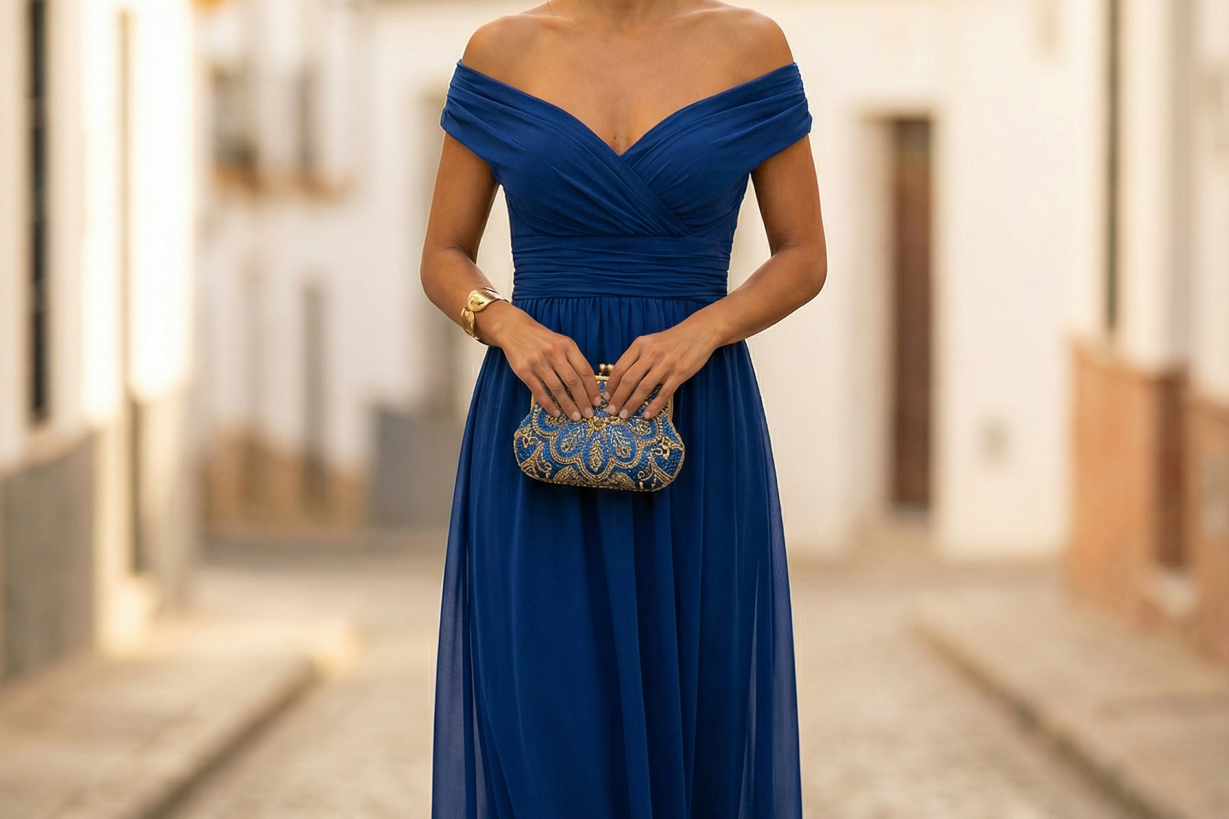 Maxi Dress | Elegant Long Maxi Dress with Sleeves | Flattering Romantic Silhouette 11