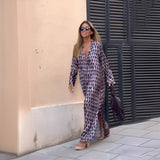 Maxi Dress | Elegant Long Sleeve Maxi Dress with Fluid Fit 0