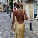 Maxi Dress | Elegant One-Shoulder Long Dress for Special Occasions 1