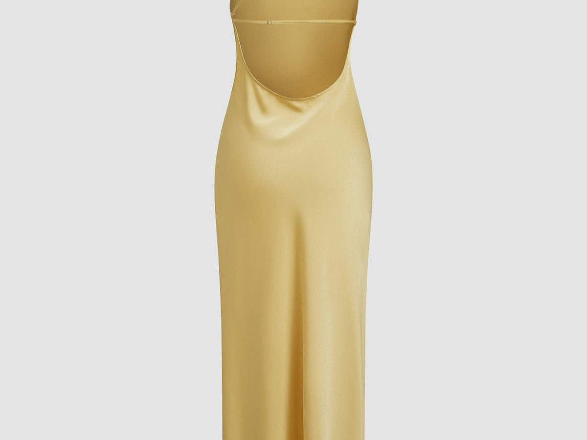 Maxi Dress | Elegant One-Shoulder Long Dress for Special Occasions 4
